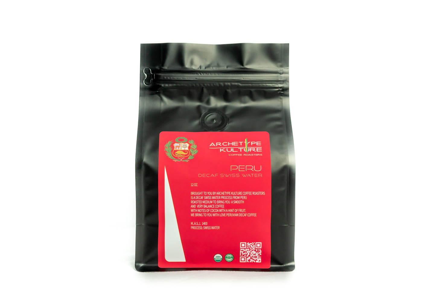 Peruvian Decaf | Swiss Water Process | Organic Medium Roast